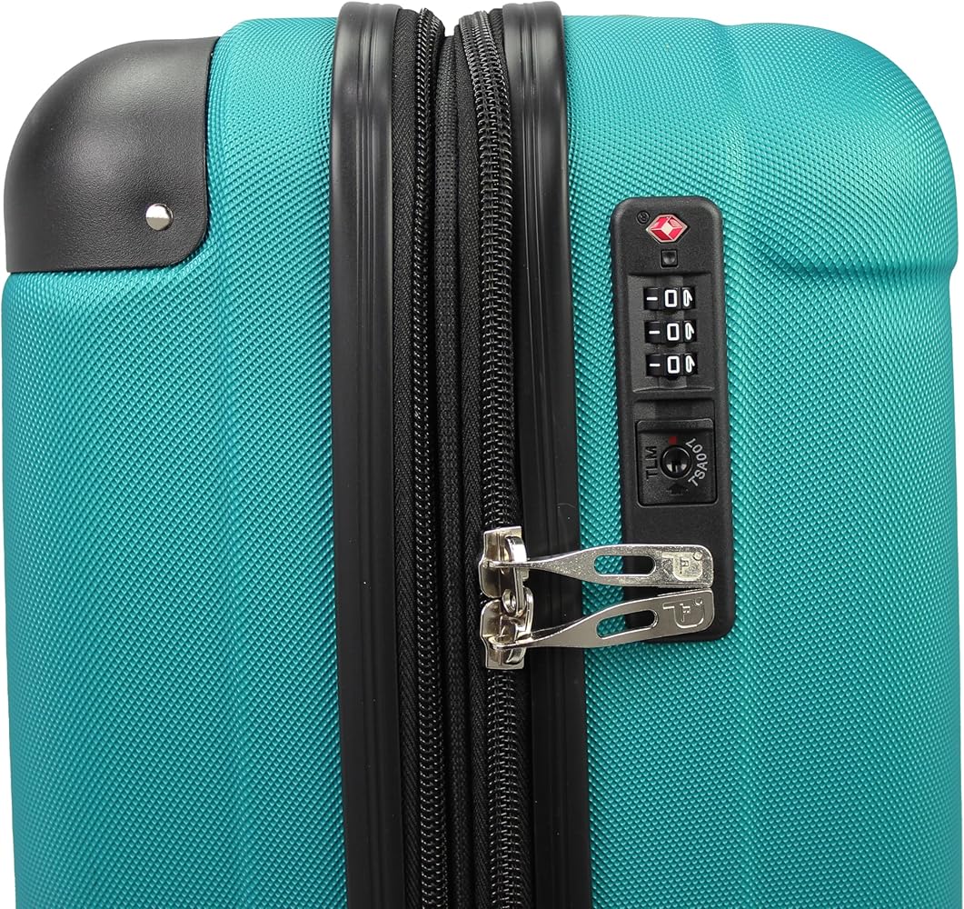 Amazon.com | Dejuno Tutin Hardside Spinner Luggage TSA Lock